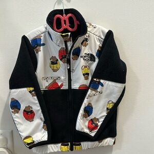 The North Face Kids’ Denali Jacket NUPTSE BEARS PRINT- 3T - LIKE NEW!